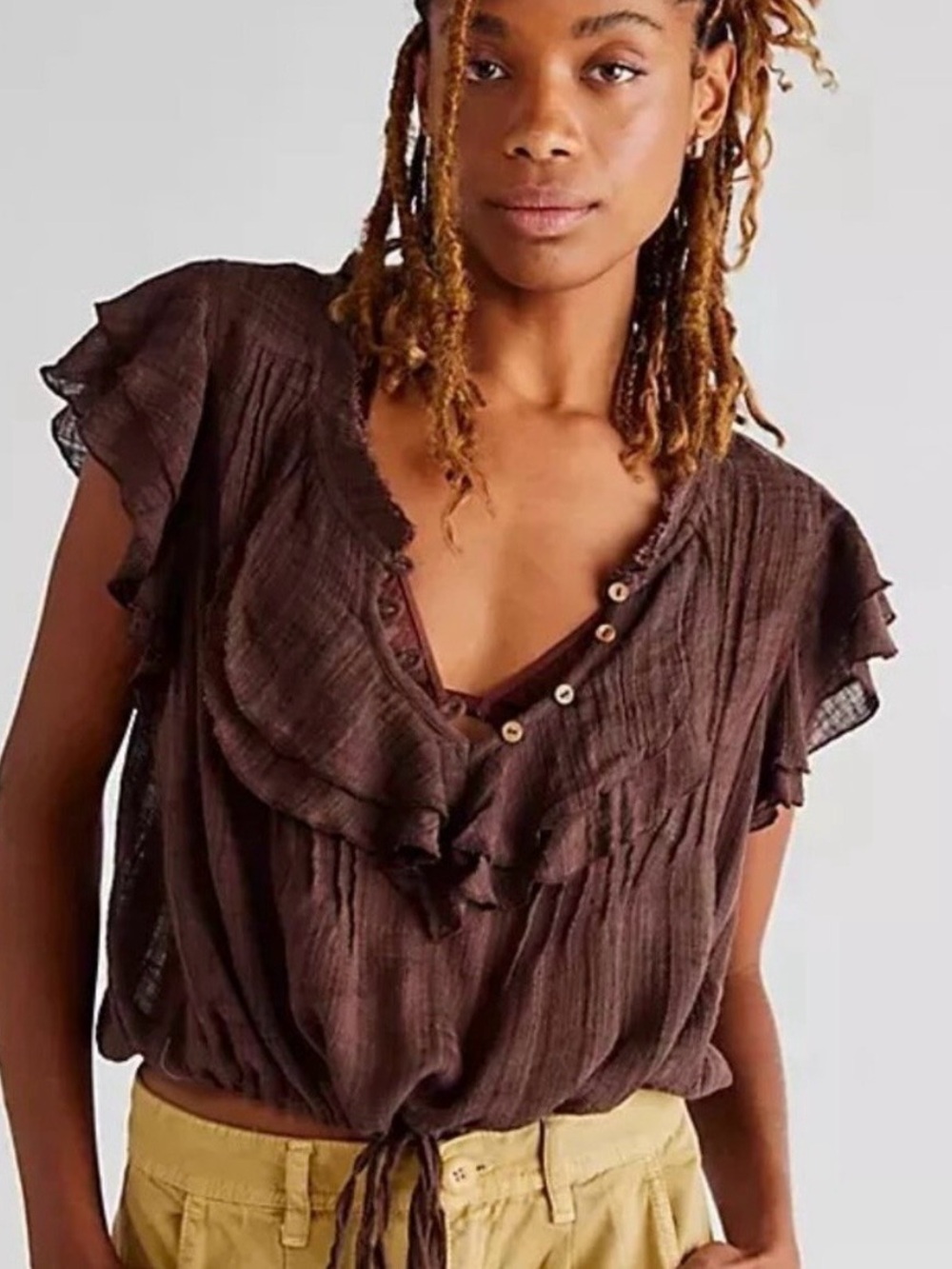 FP One Naya Top XS Chocolate Lava
